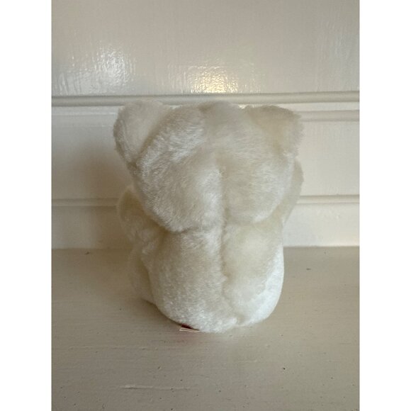 Vintage 1988 Dakin Plush Bear With Gold Accented Feet 100% Polyester For Ages 3+ - Picture 5 of 6